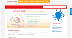 Desktop Screenshot of miniversum.nl
